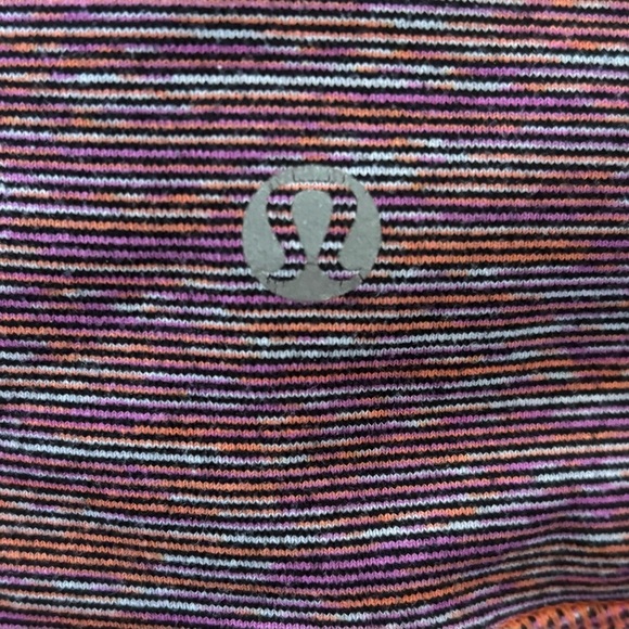 Lululemon wee are from space wunder under crop multicolor stripe leggings Sz 2 - Picture 6 of 7
